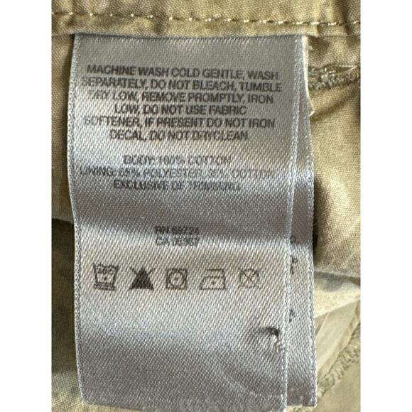 Columbia Womens Tan Cotton Capris Pants Size 14 - Picture 6 of 8